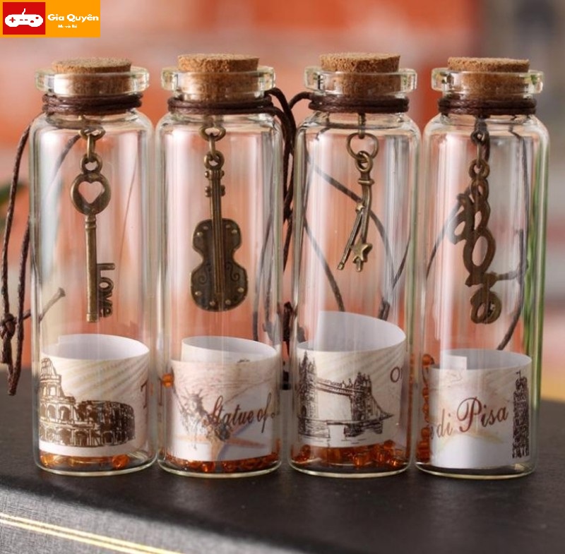 [HCM]Lọ điều ước thủy tinh mini lọ thủy tinh đựng điều ước lọ thủy tinh