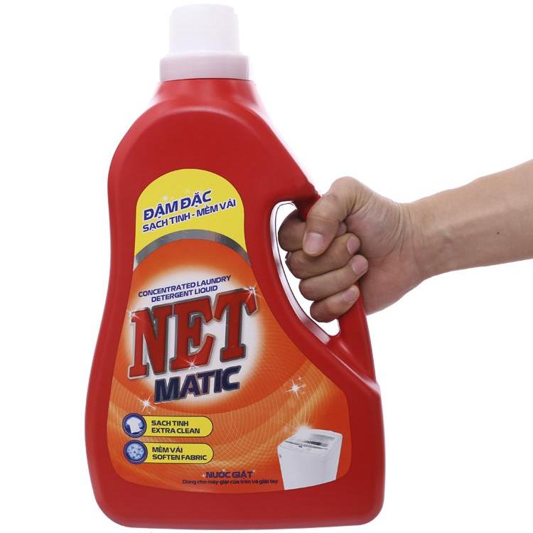 Nước giặt NET Matic Đậm Đặc chai 3.6kg Gia Phát Trade