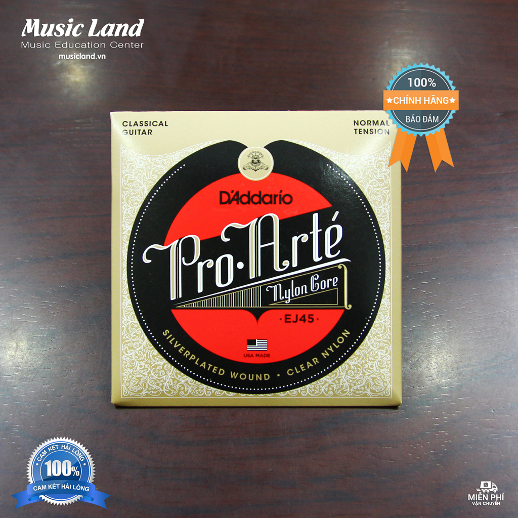 Dây Đàn Guitar Classic D'Addario EJ45 - Chính Hãng