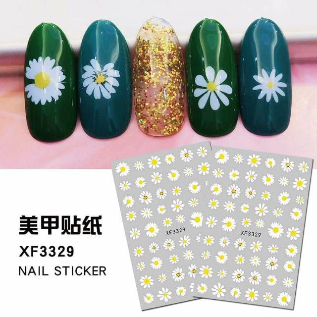 Hình dán Sticker dán móng tay Nail mẫu mới 2020