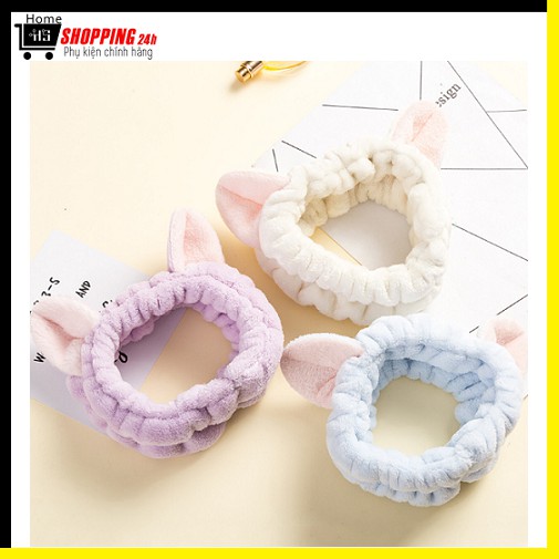 Băng Đô Tai Mèo 3D Băng Đô Tai Mèo Chất Liệu Cao Cấp BD24H1