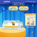 Thùng 48 hộp sữa chua uống tiệt trùng TH true YOGURT TOPKID hương dâu-chuối-lúa mạch tự nhiên 110 ml (110 ml x 48)