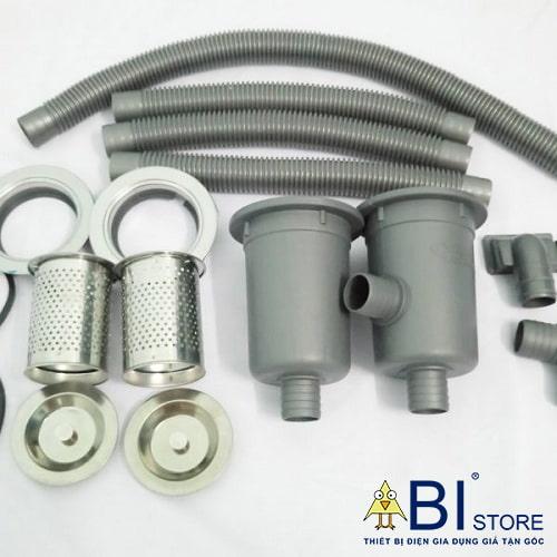 BỘ XI PHÔNG CHẬU RỬA BÁT ĐÔI 2 HỐ SƠN HÀ, TÂN Á VIỆT NAM HÀNG DÀY ĐẸP GIÁ RẺ ( XI PHÔNG BỒN CHẬU RỬA CHÉN  2 HỘC )