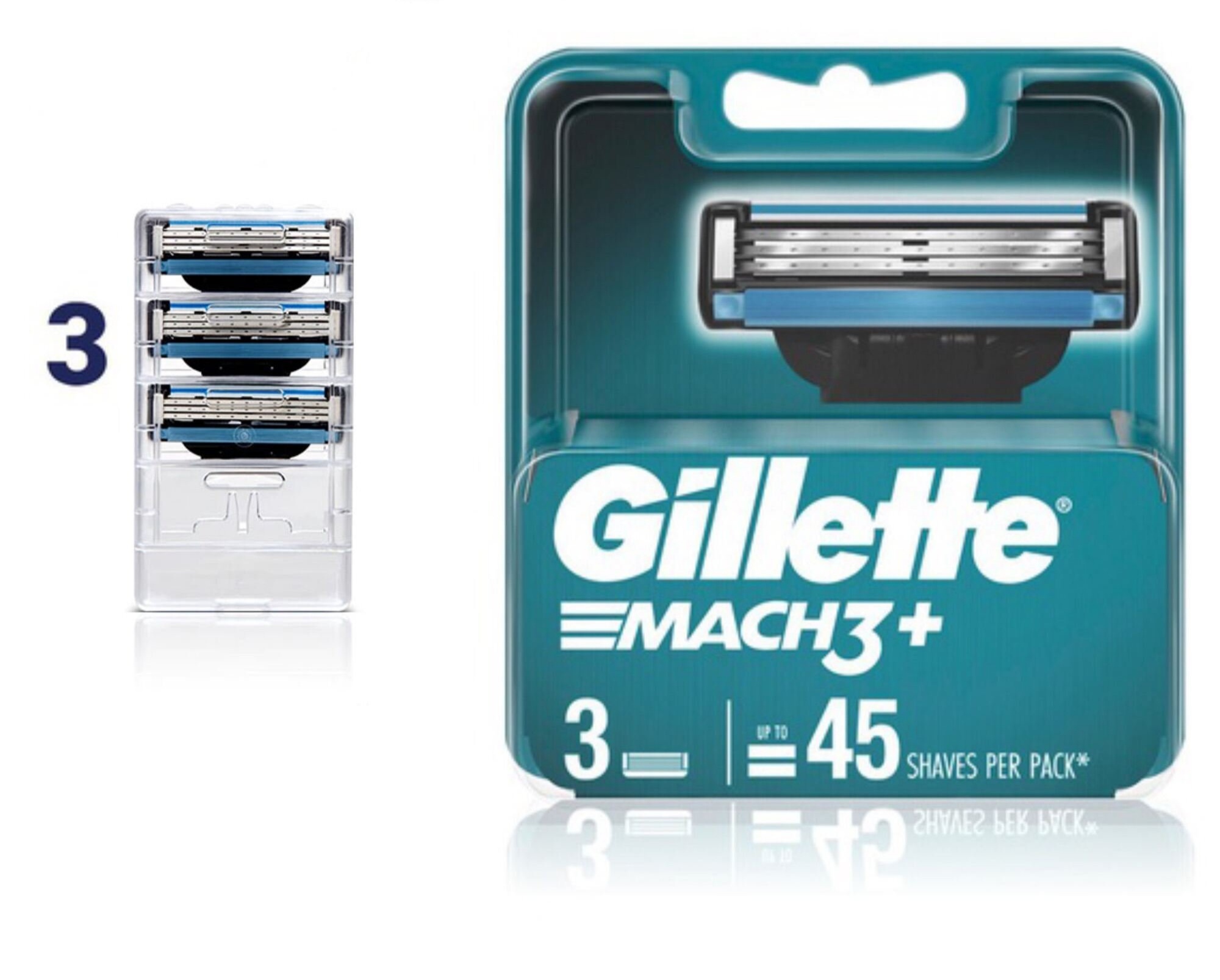Lưỡi dao cạo râu gillette mach 3+