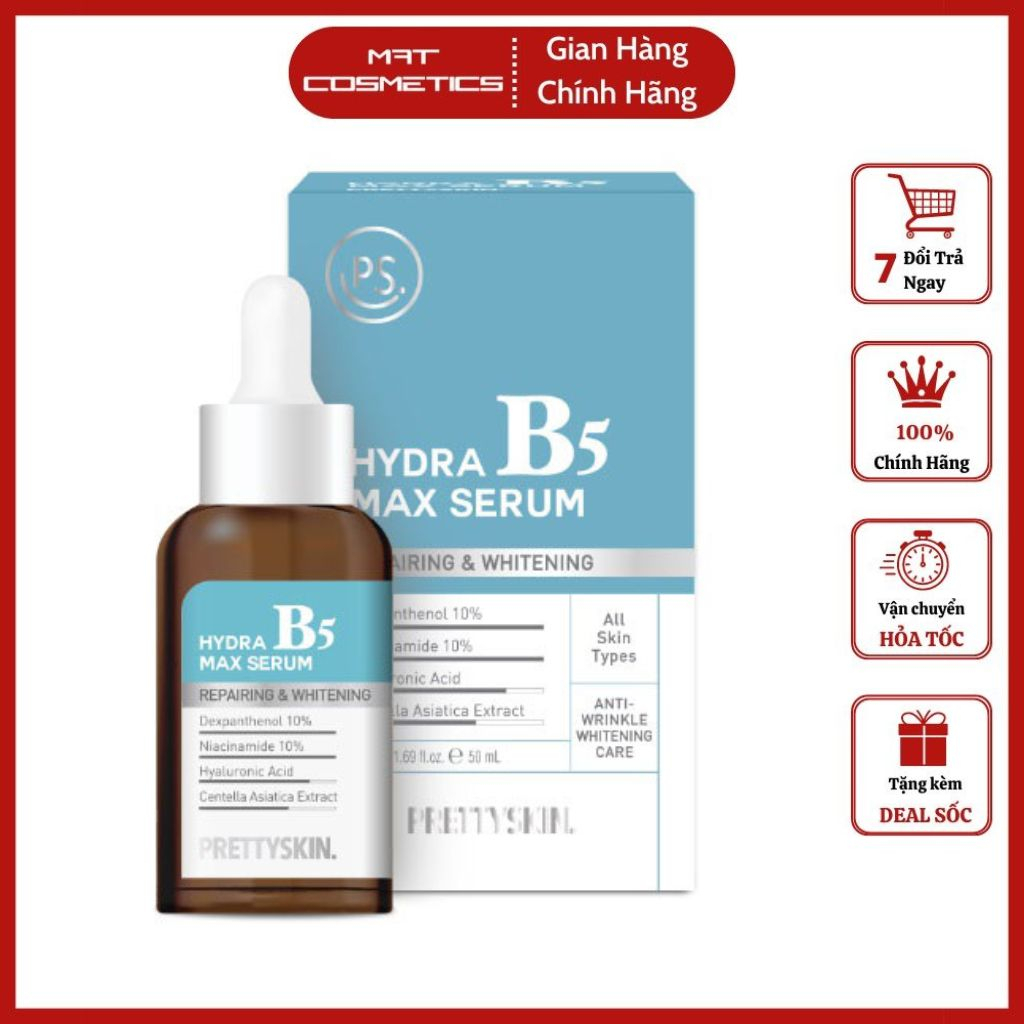 Tinh chất serum phục hồi Hydra B5 Max 50ml