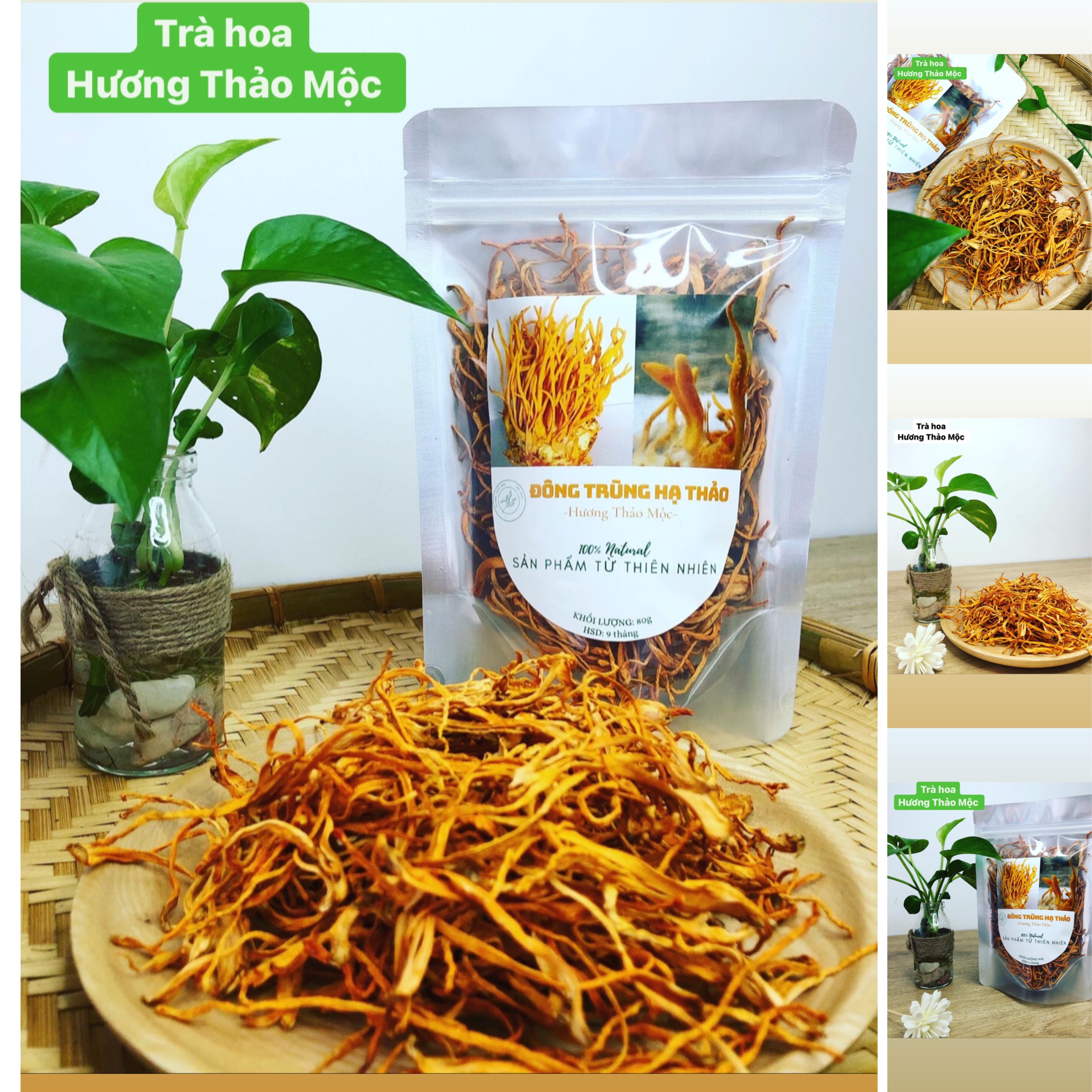Đông trùng hạ thảo 1kg - hương thảo mộc