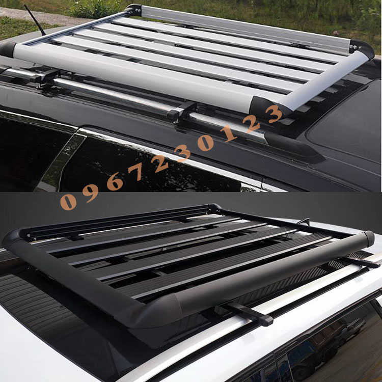 Bộ baga mui ô tô, giá nóc chở hàng size 160*100cm chắc chắn chịu được tải trọng lớn