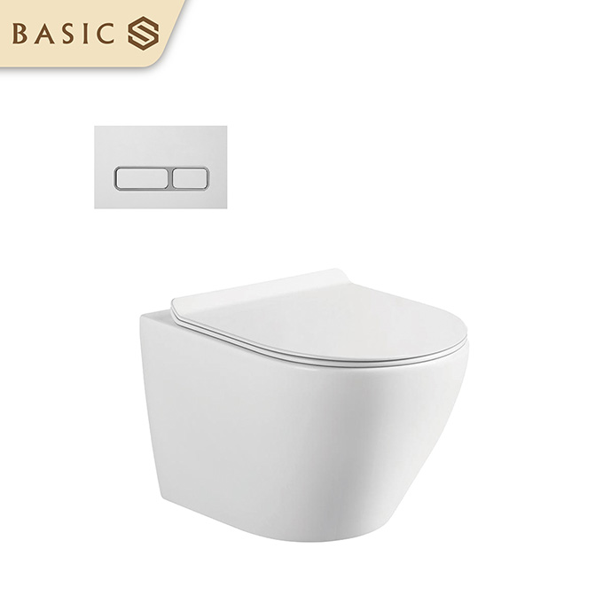 🌟 bồn cầu treo tường basic bs-8016w/ bs-8016b/ bs-8016wg/bs-8016mb cho không gian phòng tắm sang trọng