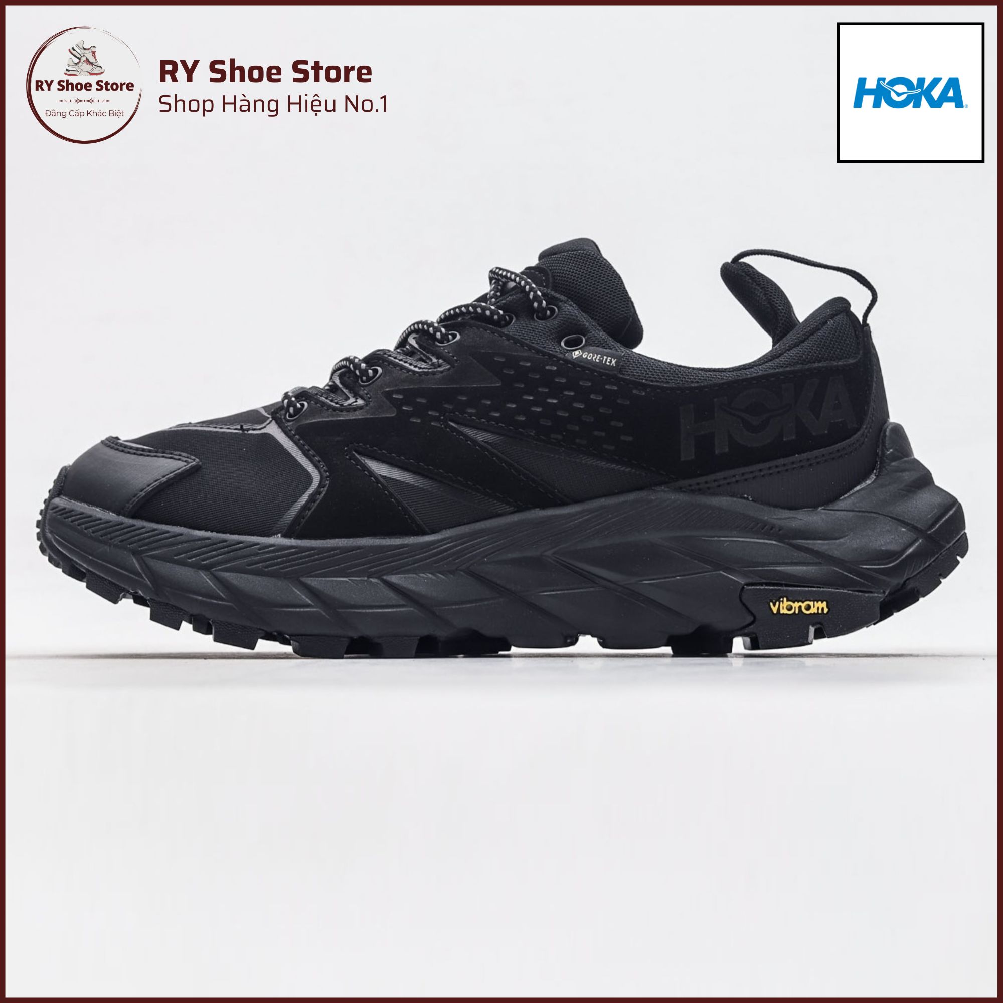 No.1 Giày Đi Phượt Leo Núi Trekking Nam Hoka Anacapa Low GTX