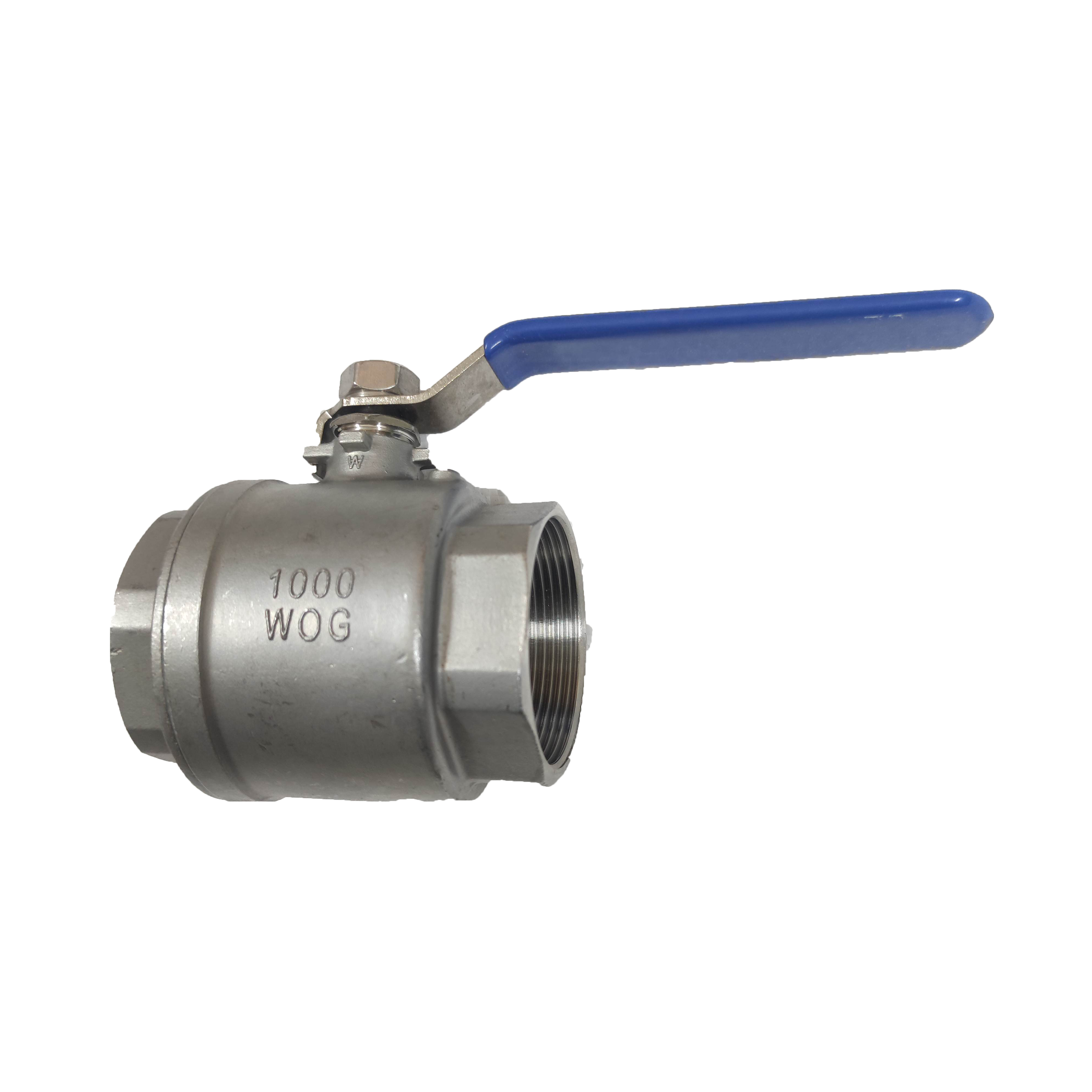 Van bi inox 201 phi 60, van tay gạt chất liệu thép không gỉ inox 201