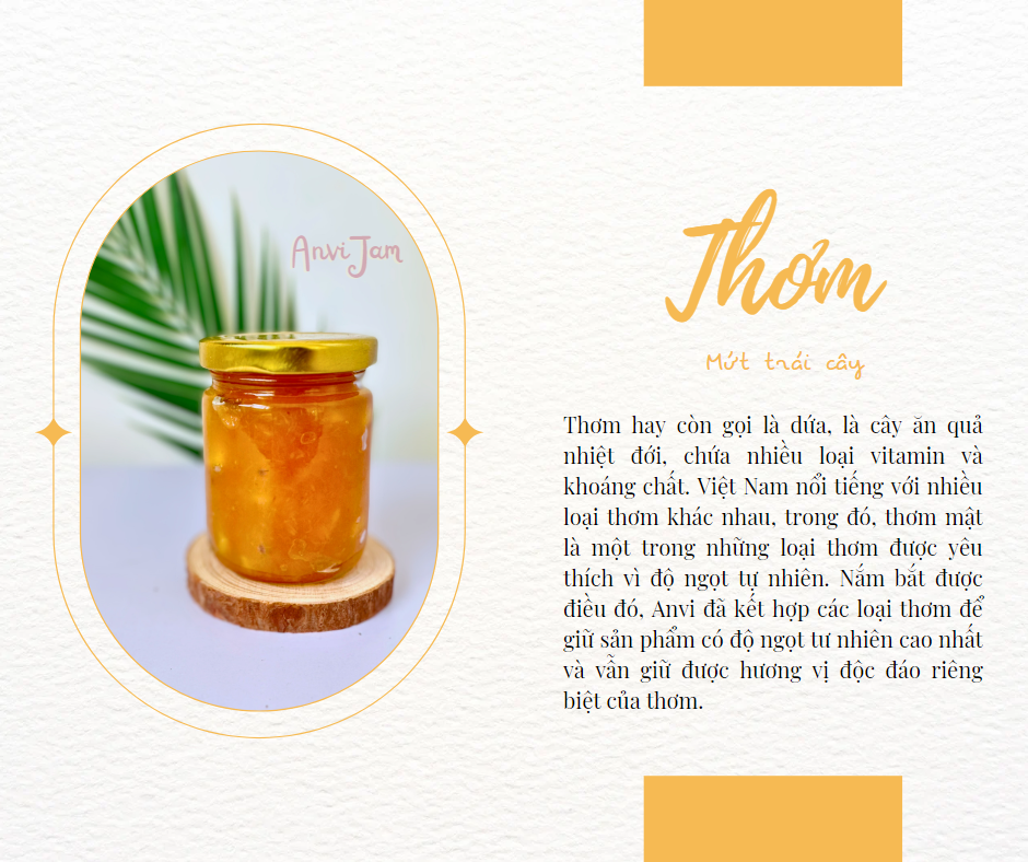 Mứt Thơm _ Pineapple Jam
