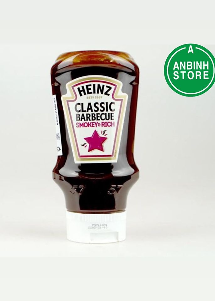 Date 04/25 sốt thịt nướng heinz barbecue vị truyền thống 480g