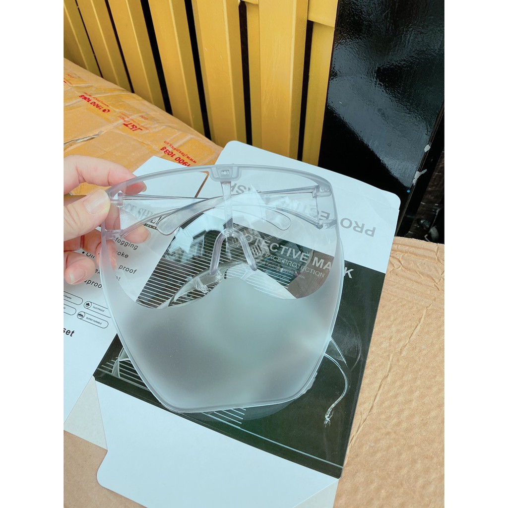 [Loại Nhám] Mica dày trong Kính Chống Giọt Bắn , Bụi, Nước. Kính nhựa cứng cao cấp chắn giọt bắn Face Shield