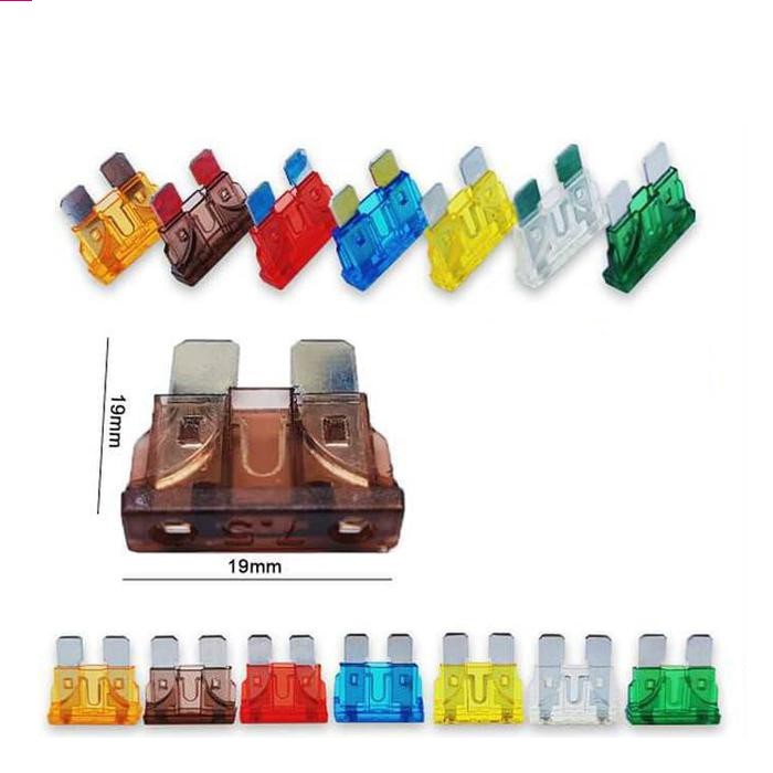 Giá mùa bão Bộ 60 Cầu Chì Xe Hơi , Ô tô , Xe Tải M 19x18mm Standard (Loại 2A,3A,4A,5A,7.5A,10A,15A,20A,25A,30A,35A,40A)