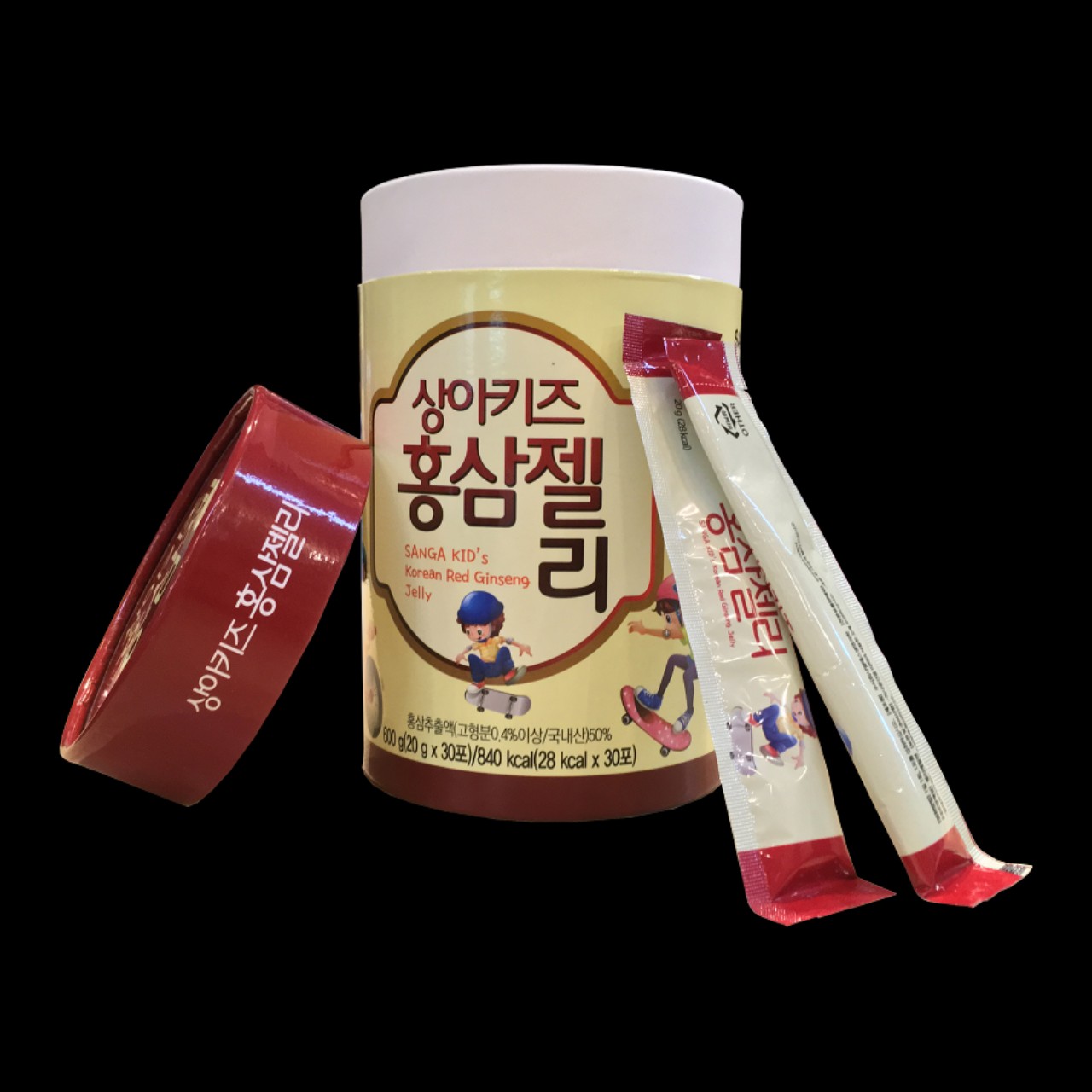 [HCM]Thạch Hồng sâm trẻ em BABY SANGA KIDS (Hộp 30 gói)