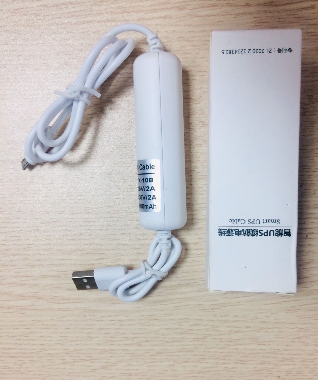 Nguồn dự phòng 5V-2A cho bộ định tuyến WiFi, camera an ninh Mini UPS, camera trong nhà, cho các thiết bị sự phòng