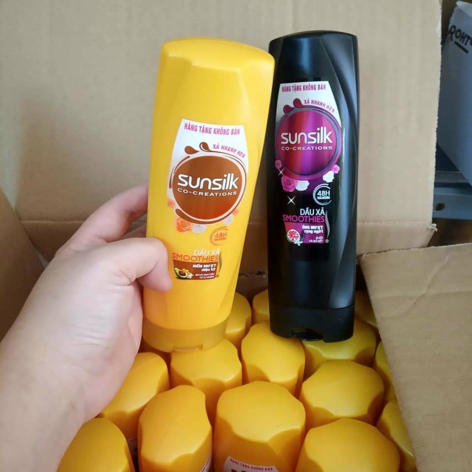 [HCM]Dầu Xả Sunsilk Óng Mượt Rạng Ngời 140g