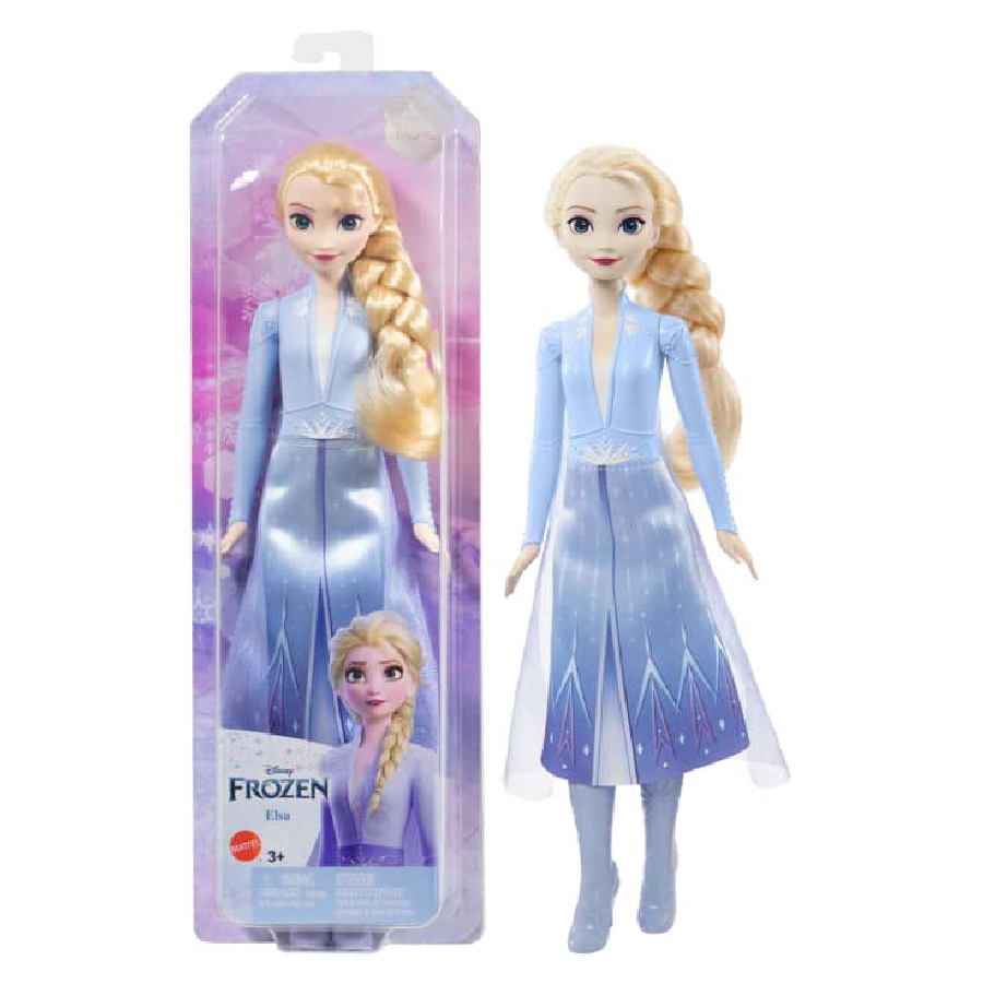 Đồ Chơi Disney Frozen - Công Chúa Elsa 2 DISNEY PRINCESS MATTEL HLW48 HLW46