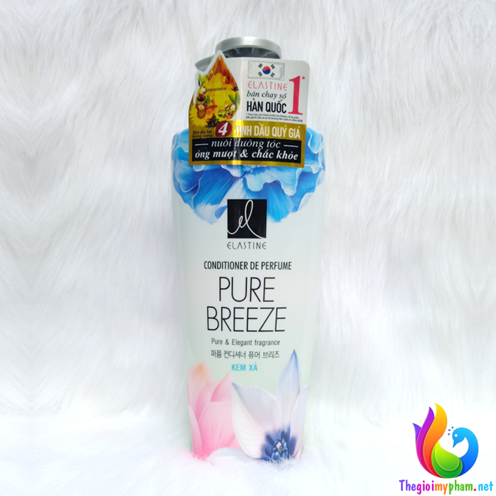 Dầu Xả Double Rich Elastine Pure Breeze 600ml