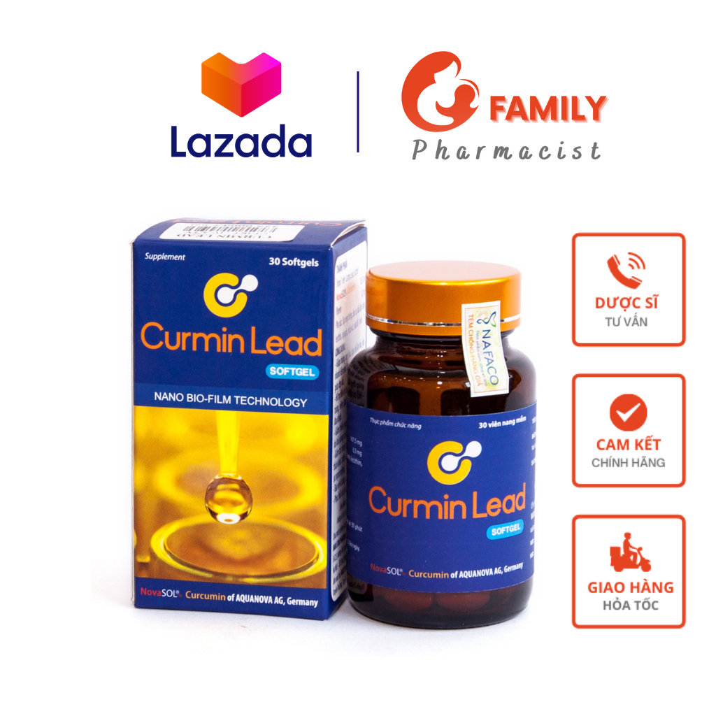 CURMIN LEAD SOFGEL 30 VIÊN