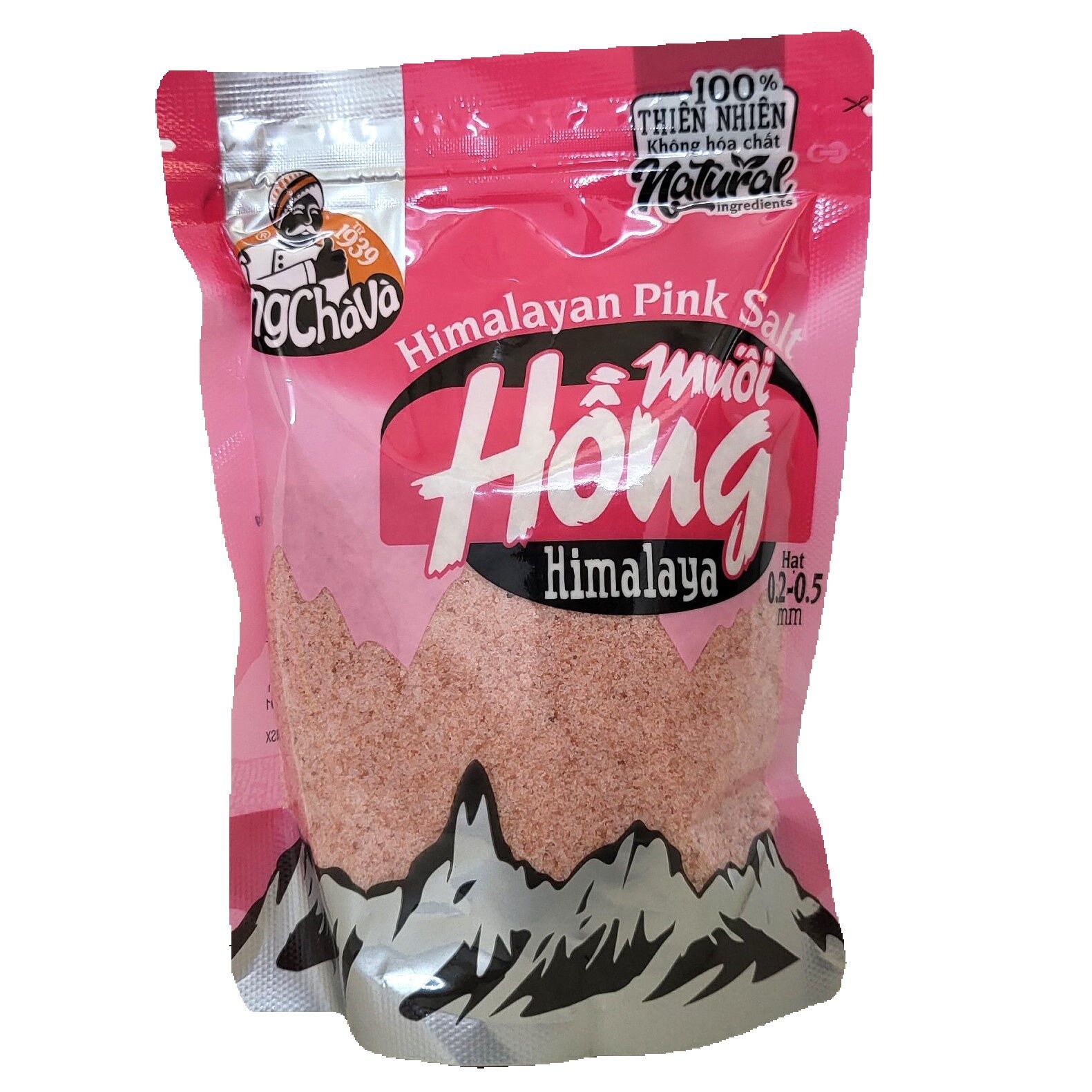 ÔNG CHÀ VÀ (túi 325g) MUỐI HỒNG TỰ NHIỀN HIMALAYA Himalayan Pink Salt