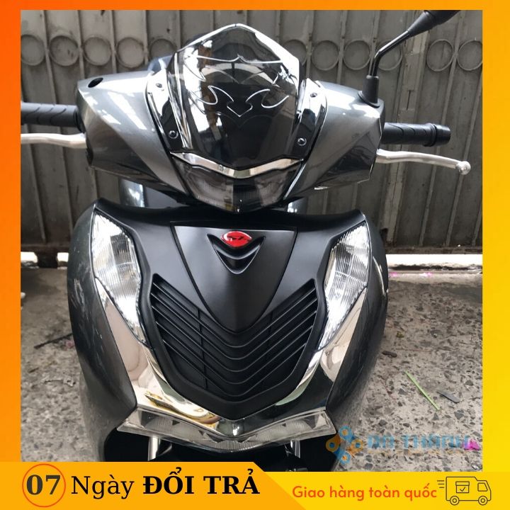 [HCM][MỚI] Ốp mão xe SH 2020 (125-150)- mẫu đen khói có hoa văn cực ngầu.