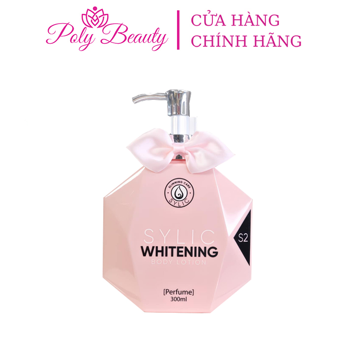 Kem dưỡng trắng da Sylic Slimming Care 300g Poly Beauty làm trắng cấp ẩm mềm mịn ngừa lão hóa da