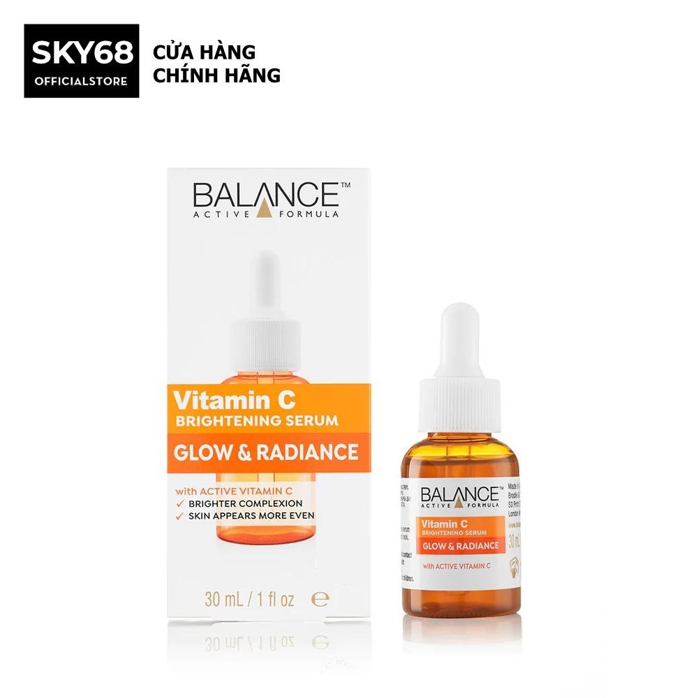 Tinh Chất giảm Thâm, Trắng Da Balance Active Formula Vitamin C Brightening Serum