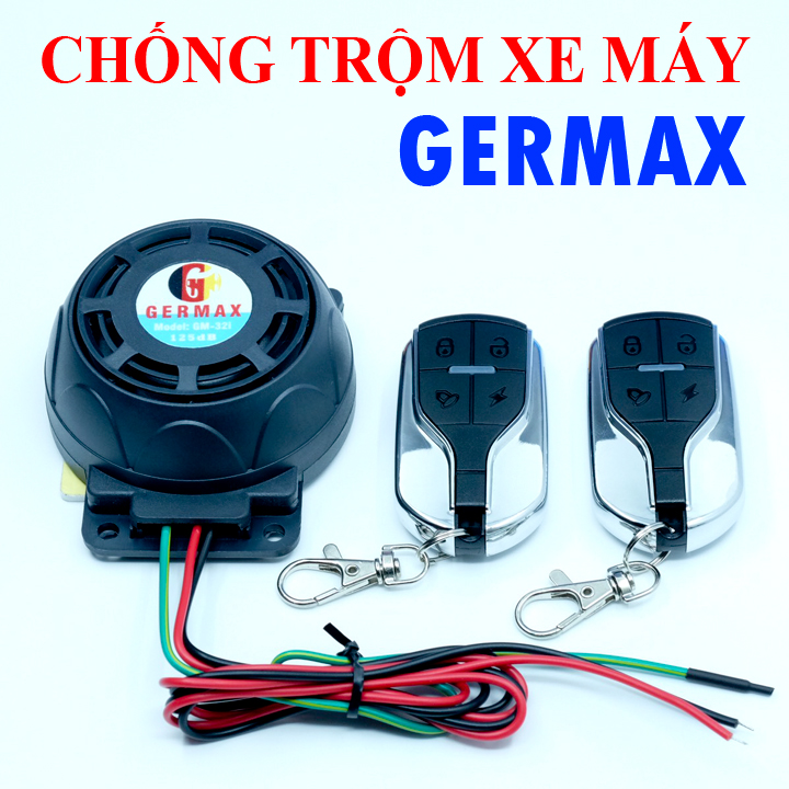 [HCM]Chống Trộm Xe Máy Germax GM-32i Tự Lắp Đặt Dễ Dàng - Chống Trộm Hiệu Quả