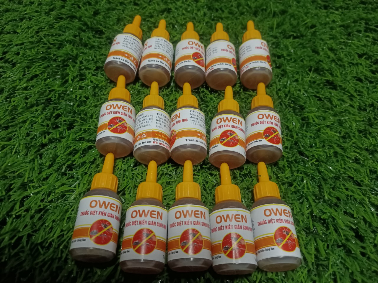 4 lọ thuốc diệt kiến gián sinh học Owen
