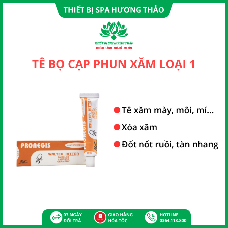 Kem bọ cạp loại 1 25% dành cho spa phun xăm