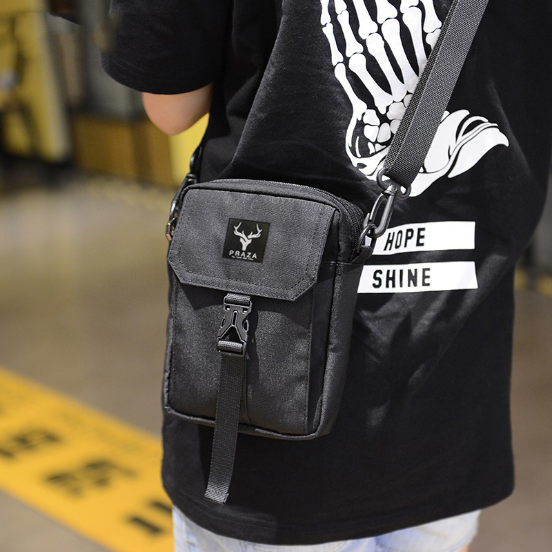 Túi Đeo Chéo Mini, Phong Cách Hàn Quốc Phù Hợp Đựng Ví, Điện Thoại Nhỏ Gọn PRAZA - DC127