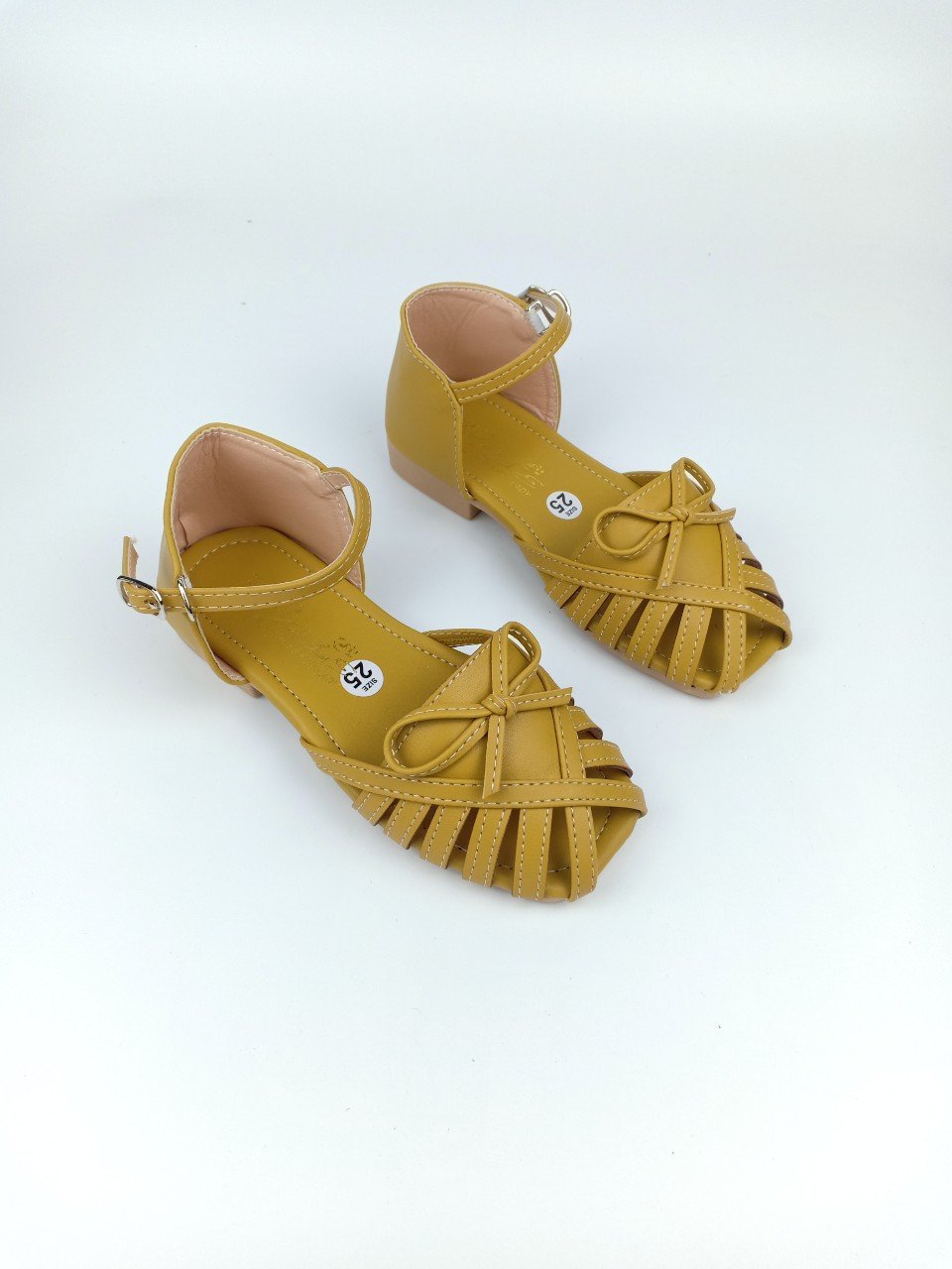 Giày sandal rọ có nơ cho bé gái