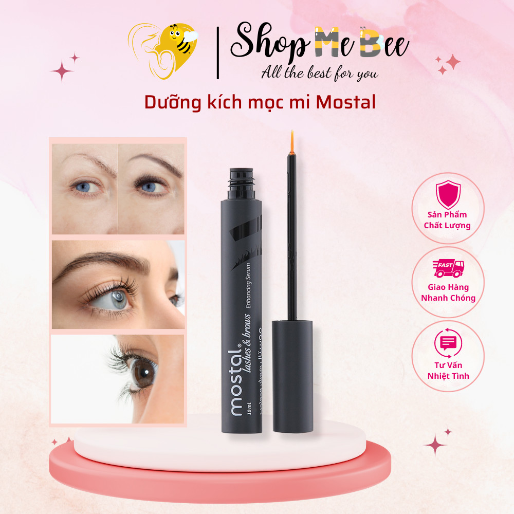 Serum dưỡng mi Mostal Lashes & Browns, Huyết thanh dưỡng kích mọc mi Mostal - MeBee