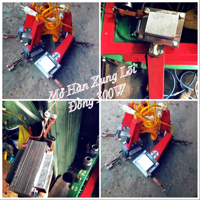Mỏ Hàn Xung Lõi Đồng 300W Tự Cuốn Nóng Cực Nhanh