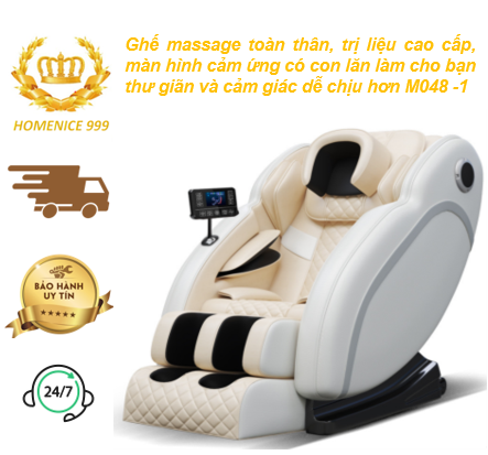 Ghế massage thư giãn toàn thân đa năng đa chế độ Hot nhất 2022 - M048