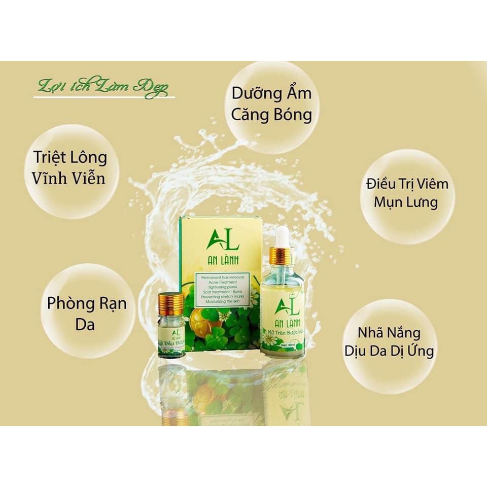 ❤️️Combo Triệt Lông Vĩnh Viễn An Lành❤️[1 Wax Lông+1Mỡ trăn+1 tinh dầu liệu]❤️