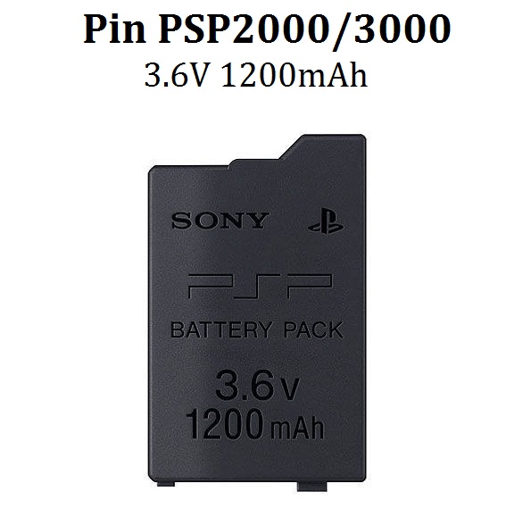 Pin Cho Máy Chơi Game PSPSony Playstation Portable PSP1000, PSP2000, PSP3000000