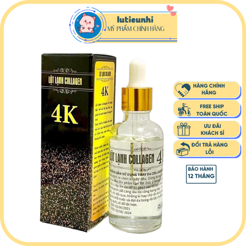 Nước lột thay da sinh học Collagen 4K