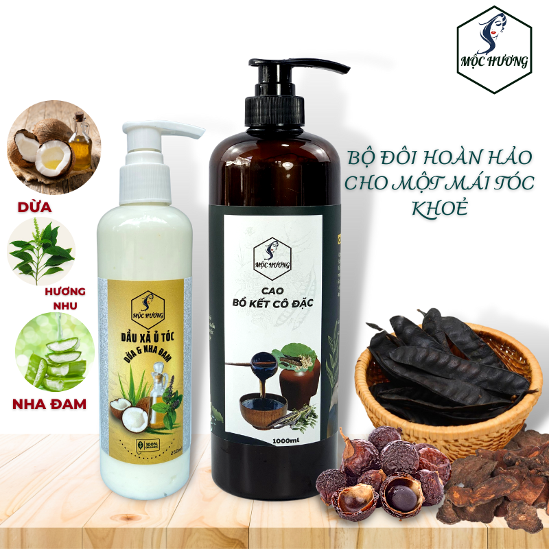 Dầu gội Bồ Kết - Giảm khô gãy – mượt tóc – dưỡng mượt tóc