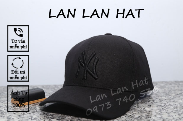 [HCM]Mũ nón lưỡi trai NY Era Xuất cao cấp - Chất liệu vải cotton thoáng mát Phom dáng cứng cáp - Khóa đồng không rỉ