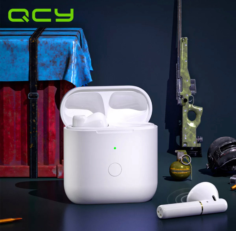 Tai Nghe Bluetooth QCY T8S Tai Nghe Chơi Game TWS  - Âm Thanh HiFi Ứng Dụng QCY Điều Khiển Cảm Ứng