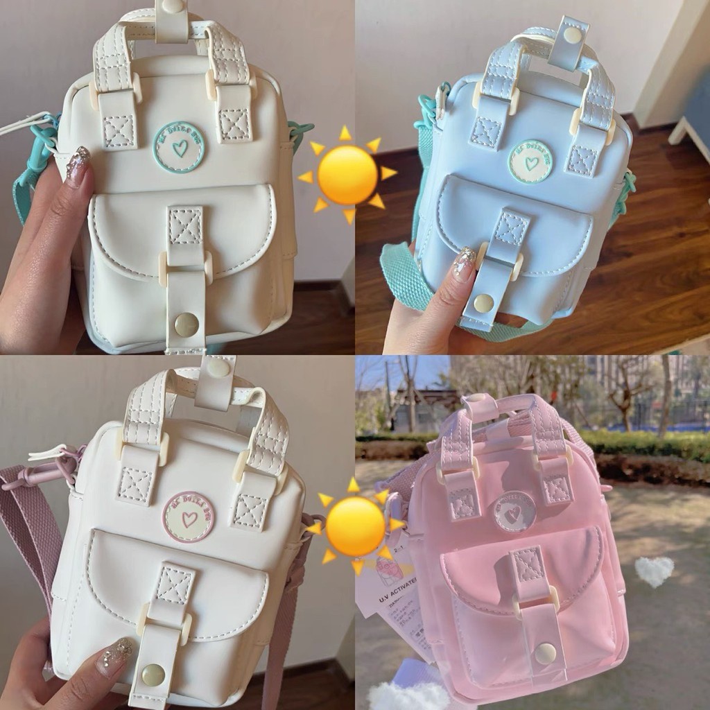 Túi đổi màu zara☀️Túi đeo chéo nữ đổi màu trắng xanh và trắng hồng
