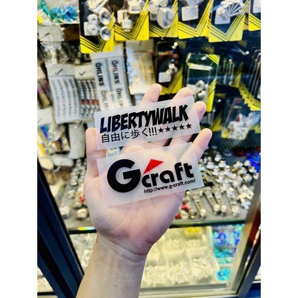 Tem sticker libertywalk - gcraft - decal chất liệu cao cấp