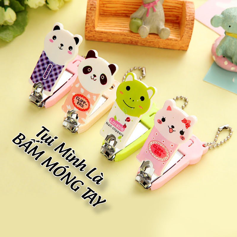 Bấm móng tay hình thú xinh xắn
