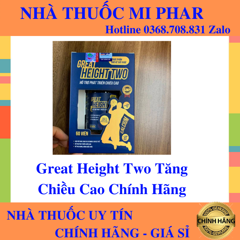 [chính hãng| great height two -great height two chính hãng - hỗ trợ tăng chiều cao hiệu quả - great height two - hỗ trợ xương & răng chắc khỏe - trung sơn 1