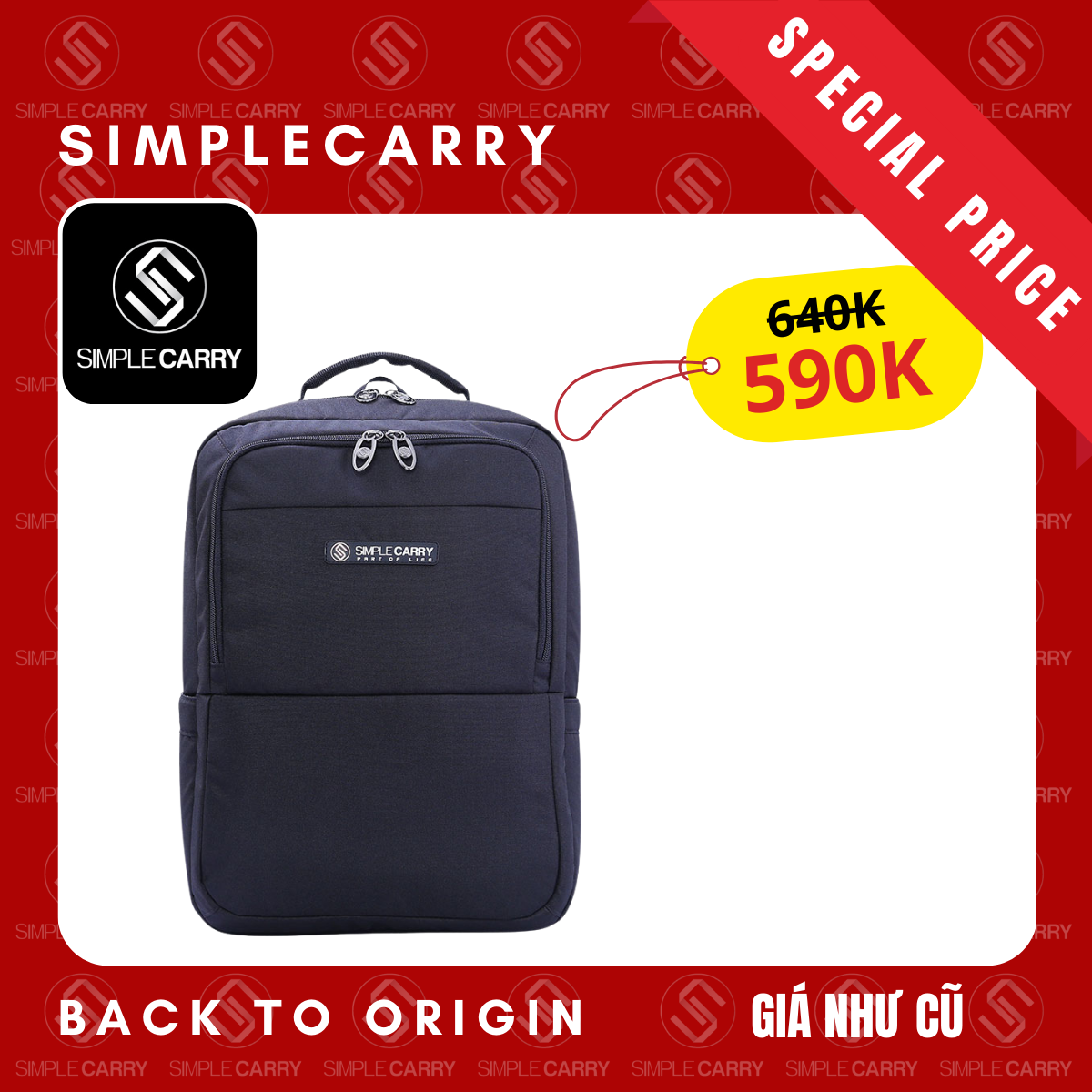 Ba Lô Đa Năng Học Sinh, Sinh Viên SimpleCarry Schuler
