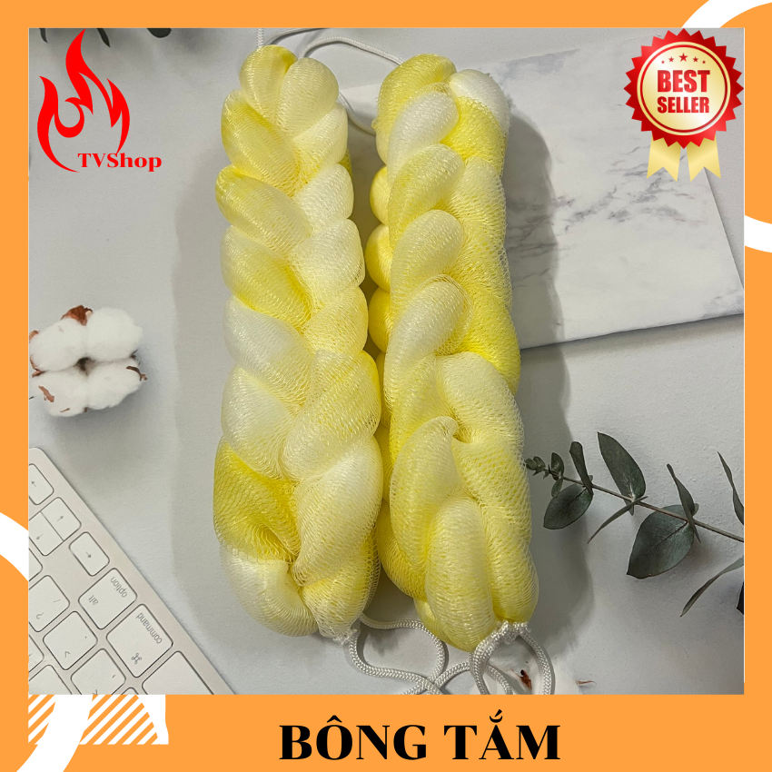 Bông tắm chà lưng, Bông tắm bọt