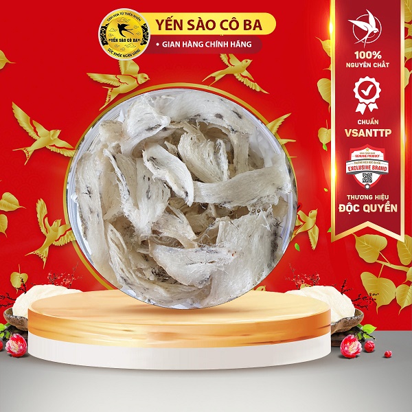 [HCM]Chân Tổ Yến Thô Ít Lông Hộp 50gr - 100gr +  Quà Tặng ( Giá Sỉ )-Nguyên chất 100%