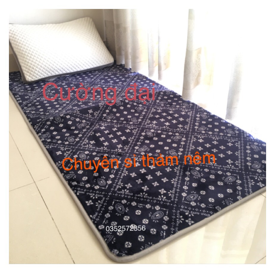 Thảm ngủ văn phòng tiện lợi size ngang 0.8m dài 1.6m Nhiều màu dễ thương ( chát với shop để chọn màu mình thích)